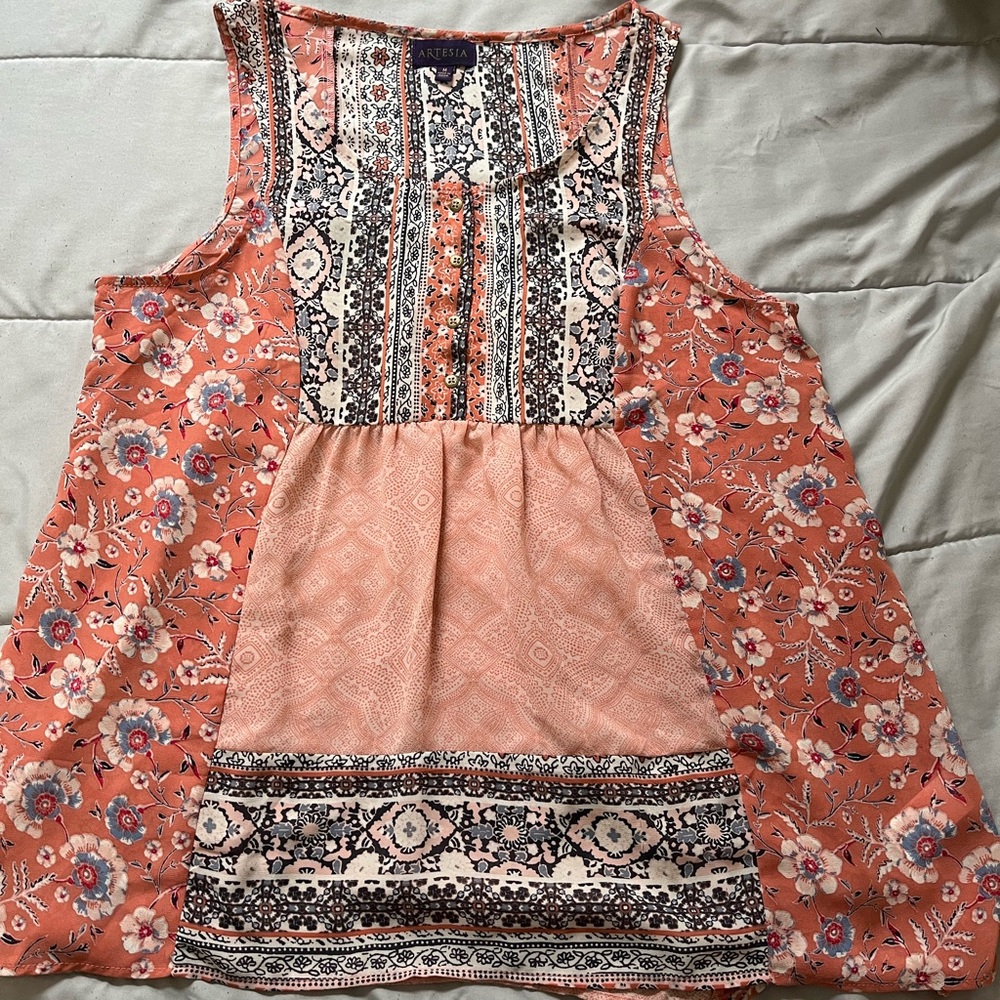 Artesia Bohemian Tank Top